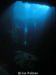 The Blue Hole, Gozo. 
Olympus 5060wz
Inon UWL 100
f7.1... by Ian Palmer 